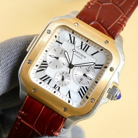 Бренд： Cartier Серия： Santos Тип механизма： автоматический механи