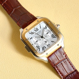 Бренд： Cartier Серия： Santos Тип механизма： автоматический механи