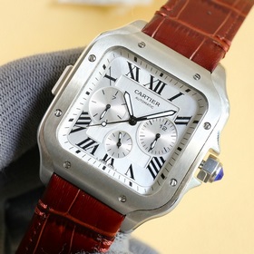 Бренд： Cartier Серия： Santos Тип механизма： автоматический механи