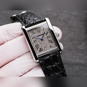 Мужские механические часы Cartier Tank Новый автоматический меха