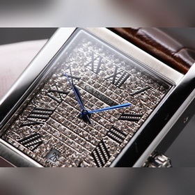 Мужские механические часы Cartier Tank Новый автоматический меха