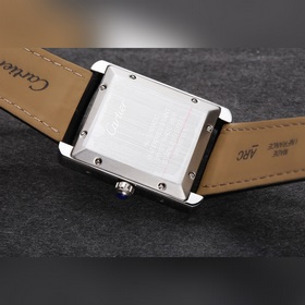 Мужские механические часы Cartier Tank Новый автоматический меха