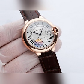Cartier Ballon Bleu  Размер 42 мм  Мужские часы Оснащен оригин