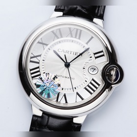 Cartier Ballon Bleu  Размер 42 мм  Мужские часы Оснащен оригин