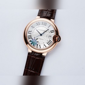 Cartier Ballon Bleu  Размер 42 мм  Мужские часы Оснащен оригин