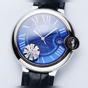 Cartier Ballon Bleu  Размер 42 мм  Мужские часы Оснащен оригин