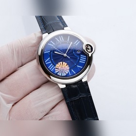 Cartier Ballon Bleu  Размер 42 мм  Мужские часы Оснащен оригин