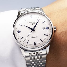 Бренд： Longines Тип： Элегантные мужские часы Материал： корпус из 