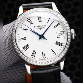 Часы Longines Pioneer серии Factory с размером 32×7 мм. Тонкий ко