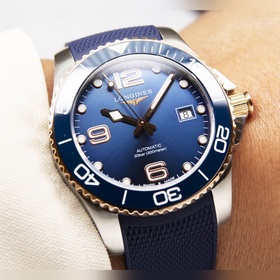 Longines Conquest, покоритель вод, слава пришла. Разрезая волны, 