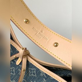 Высококачественная оригинальная сумка M46855 синего цвета большог