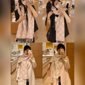Популярный Louis Vuitton 【Маленький шарф с логотипом L】 Шарф Siml