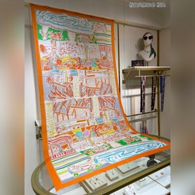 Длинные шарфы из кашемира в отдельном отделе. 【Праздничный длинны