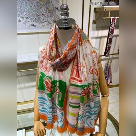 Длинные шарфы из кашемира в отдельном отделе. 【Праздничный длинны