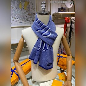 Новейшая модель 【Длинный шарф с объемным логотипом】 Мужской шарф 