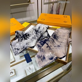 Превосходный длинный шарф из кашемира с блестящими пайетками, нов