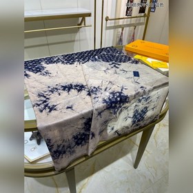 Превосходный длинный шарф из кашемира с блестящими пайетками, нов