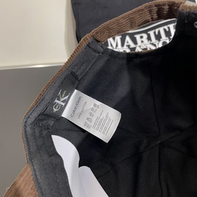 Классическая модель, Calvin Klein, вельветовая бейсболка с вышиты