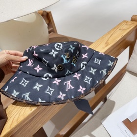 LV Louis Vuitton оригинальная вышитая рыбацкая кепка, популярная 