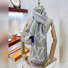 LV, популярный товар, 3 цвета, суперновый шарф с узкой окантовкой