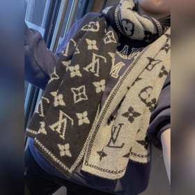 Многофункциональный трикотажный шарф LV, высококачественный товар