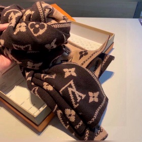 Многофункциональный трикотажный шарф LV, высококачественный товар