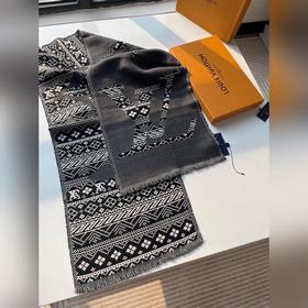 Луи Виттон LOUIS VUITTONO Оригинальный шарф из высококачественно