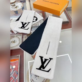 LV Shearling шарф Teddy – незаменимый аксессуар для осеннего и зи