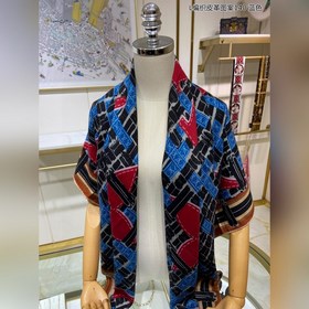 Новая модель из кашемира, очень красивая. [L-образный узор из кож