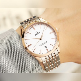 Серия Omega Seamaster. Оригинальный рельефный узор, синхронизация