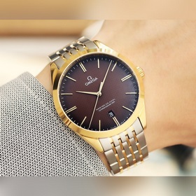 Серия Omega Seamaster. Оригинальный рельефный узор, синхронизация