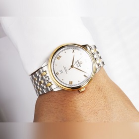 Серия Omega Seamaster - часы для пар. Подлинный дизайн, надписи н