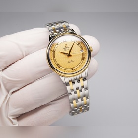 Серия Omega Seamaster - часы для пар. Подлинный дизайн, надписи н