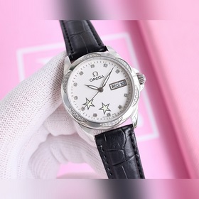 (Золото и белый) Женские часы Omega Citizen Mechanical представле