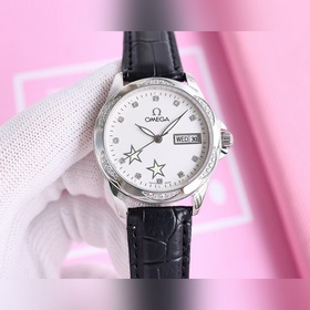 (Золото и белый) Женские часы Omega Citizen Mechanical представле