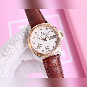 (Золото и белый) Женские часы Omega Citizen Mechanical представле