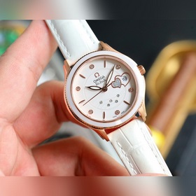 Женские часы Omega Импортный кварцевый механизм Корпус из нержа