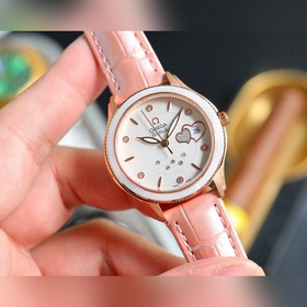 Женские часы Omega Импортный кварцевый механизм Корпус из нержа
