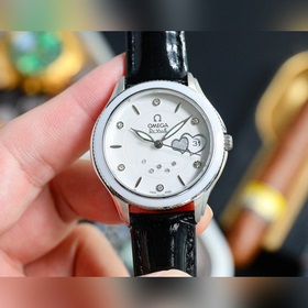 Женские часы Omega Импортный кварцевый механизм Корпус из нержа