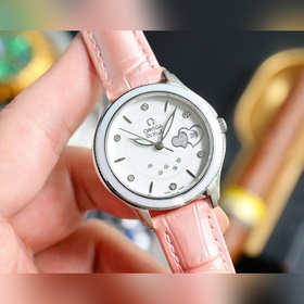 Женские часы Omega Импортный кварцевый механизм Корпус из нержа
