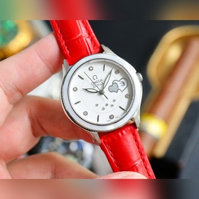 Женские часы Omega Импортный кварцевый механизм Корпус из нержа