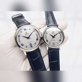 Серия Omega Seamaster - часы для пар. Подлинный дизайн, надписи н