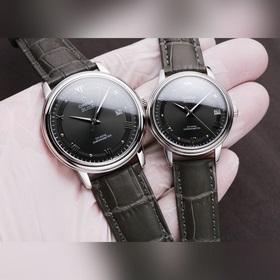 Серия Omega Seamaster - часы для пар. Подлинный дизайн, надписи н