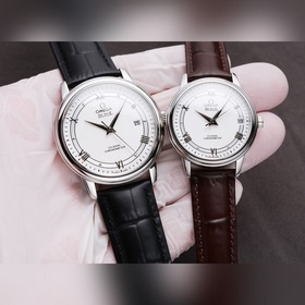 Серия Omega Seamaster - часы для пар. Подлинный дизайн, надписи н