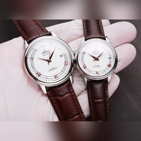 Серия Omega Seamaster - часы для пар. Подлинный дизайн, надписи н