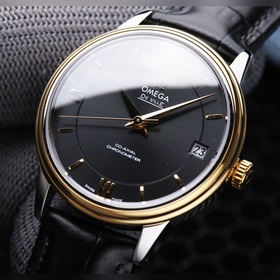 Серия Omega Seamaster - часы для пар. Подлинный дизайн, надписи н