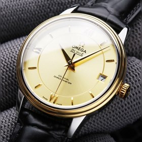 Серия Omega Seamaster - часы для пар. Подлинный дизайн, надписи н