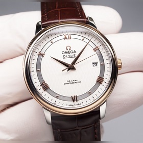 Серия Omega Seamaster - часы для пар. Подлинный дизайн, надписи н