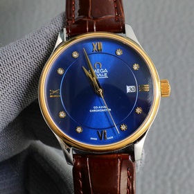 Бренд Omega (новая модель с тремя стрелками, деловой и повседневн