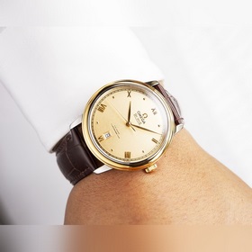 Серия Omega Seamaster - часы для пар. Подлинный дизайн, надписи н